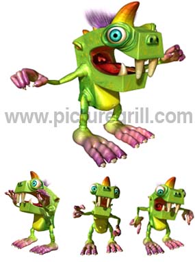 3 dimensional character artist